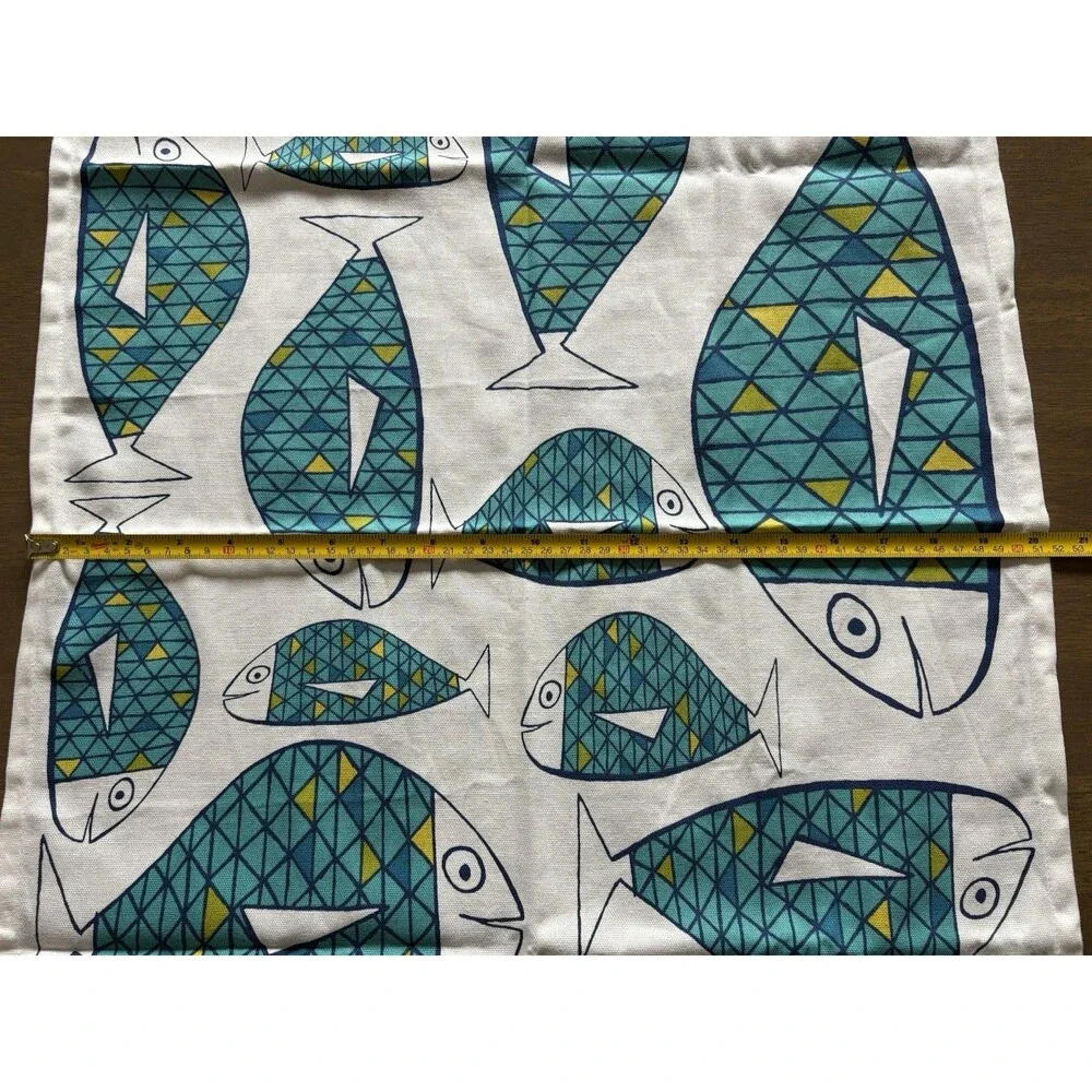 Crate And Barrel Dish Towel ‘Go Fish’